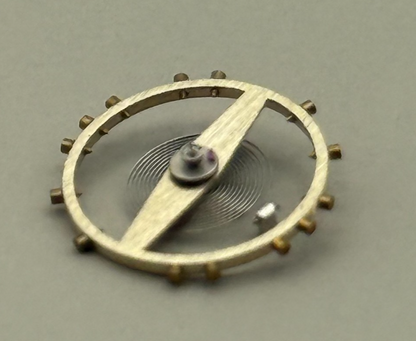 Felsa 4000 Balance Wheel Complete And Spring Inca 965 M Watch Movement Parts NOS
