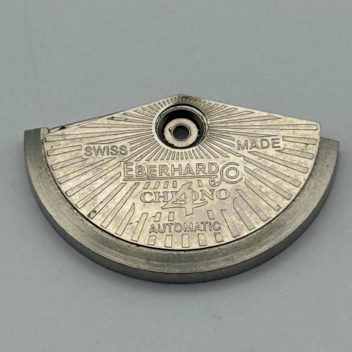 Eberhard Chrono 4 Automatic Rotor Vintage Parts Repair 25.5mm