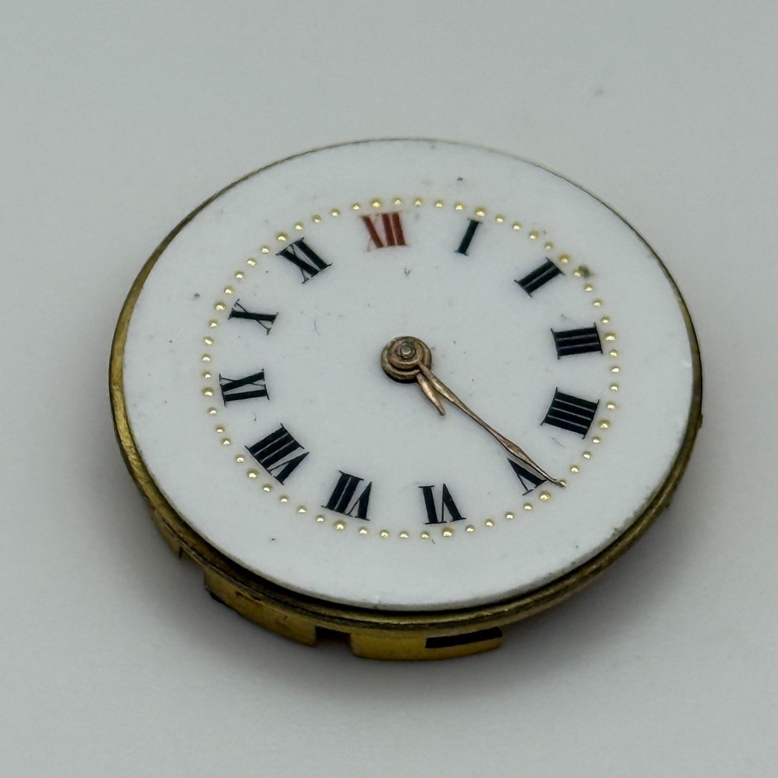 25.3mm Vintage Longines 11.87 Good Balance Manual Wind Watch Movement PARTS