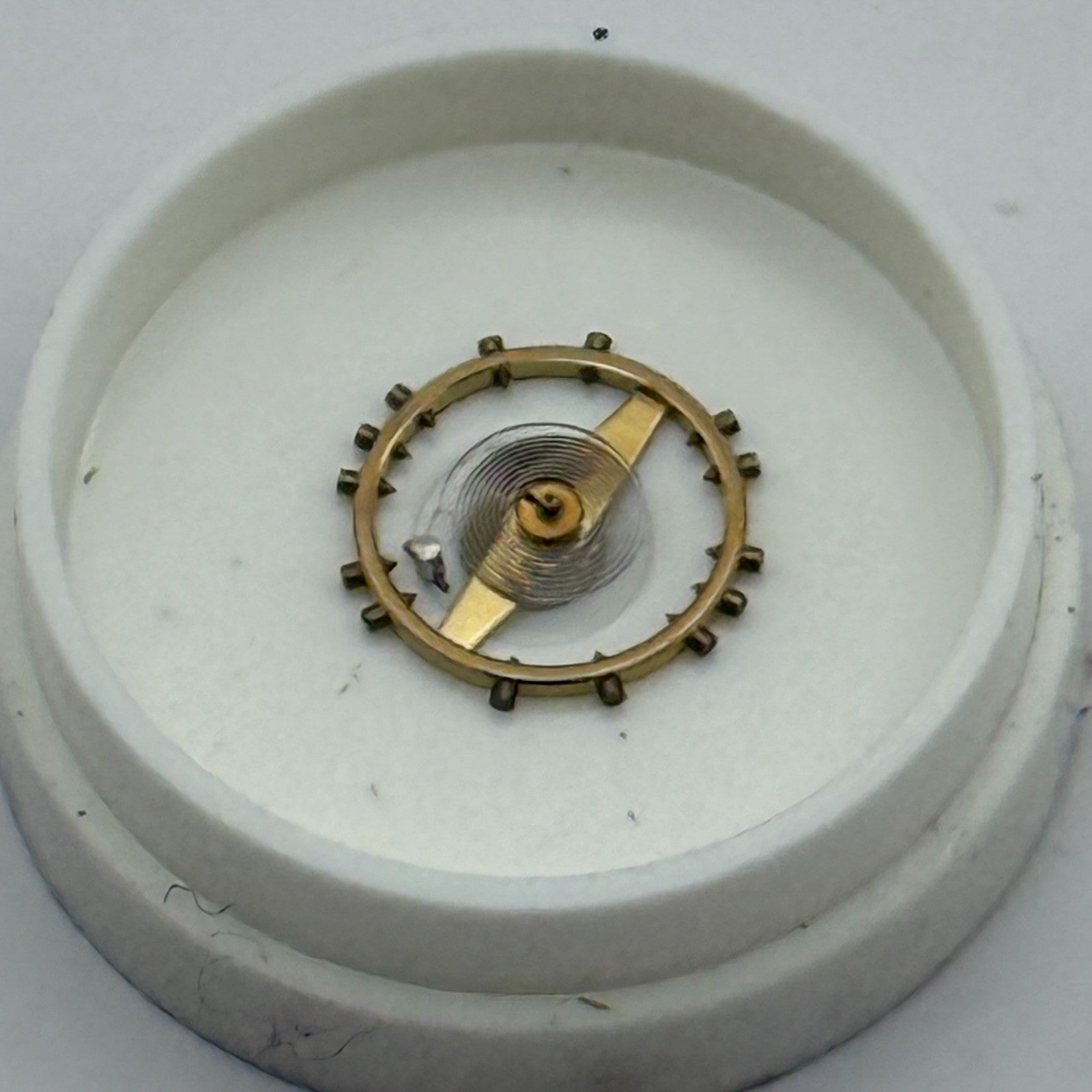 ETA 2412 Balance Wheel Complete And Spring 1149 M Watch Movement Parts NOS
