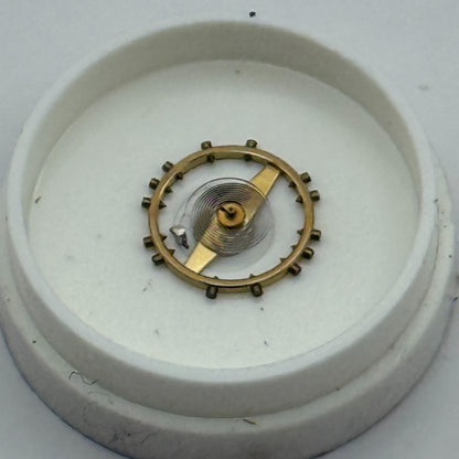 ETA 2412 Balance Wheel Complete And Spring 1149 M Watch Movement Parts NOS