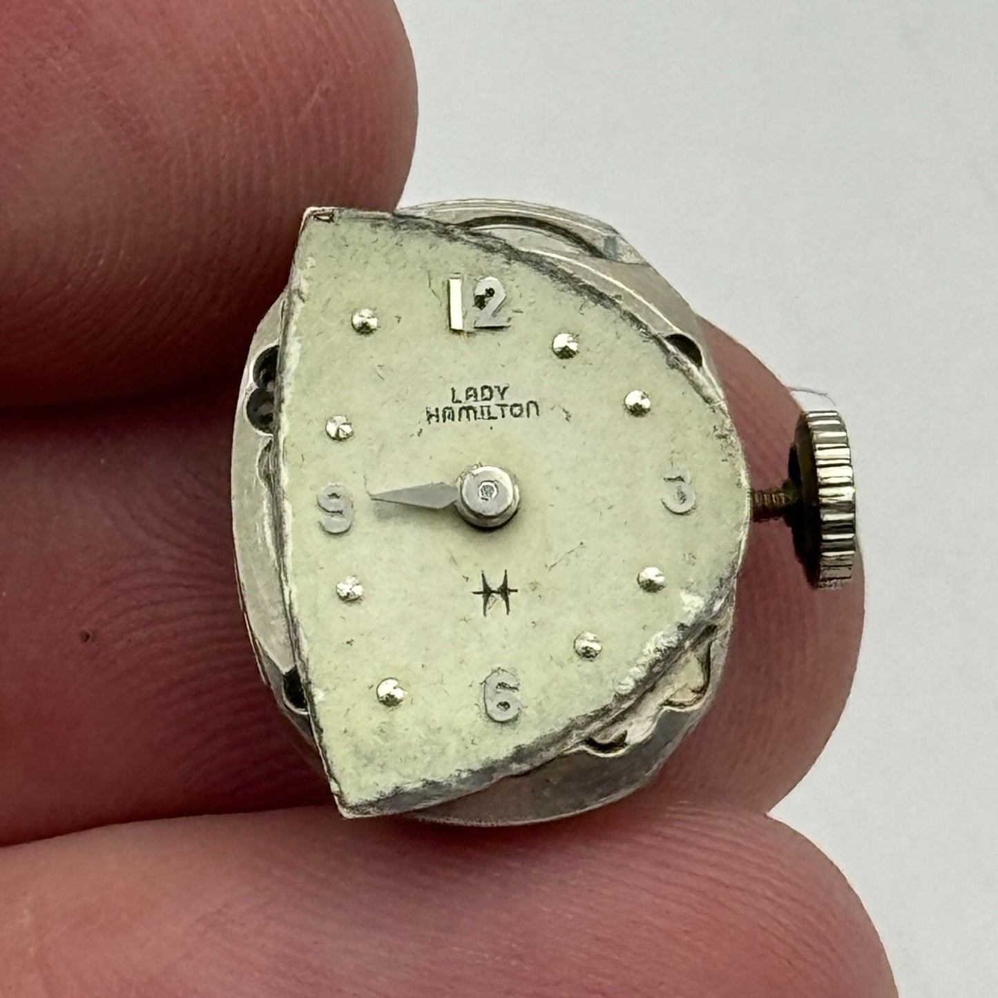 13.1mm Running Lady Hamilton 761 Runs Shortly Manual Wind Swiss Watch Movement