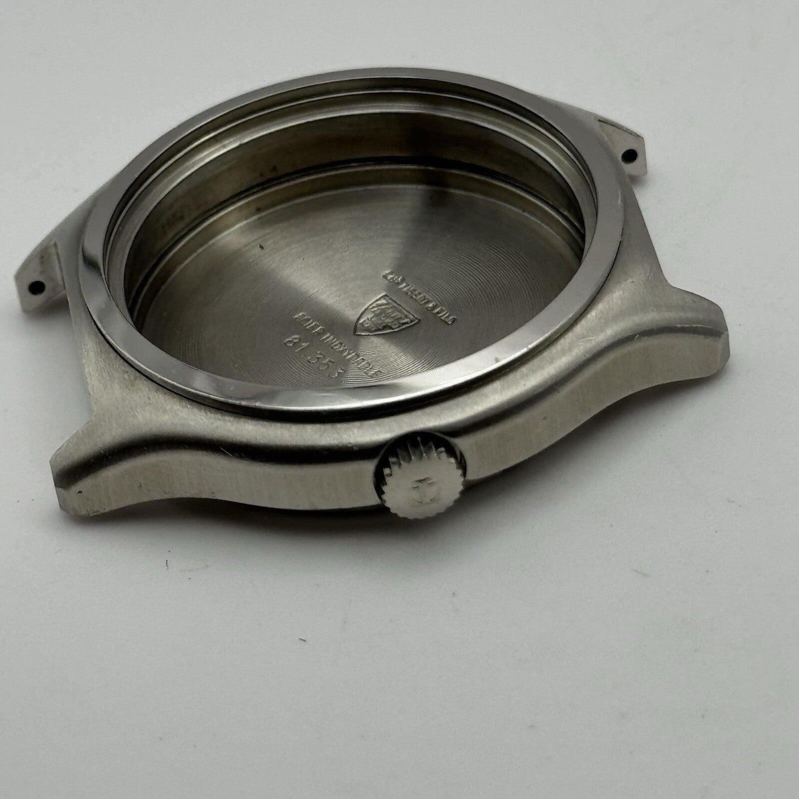 38mm Men’s Tissot Fab Suisse Stainless Steel 81 353 Watch Case + Crown Spares