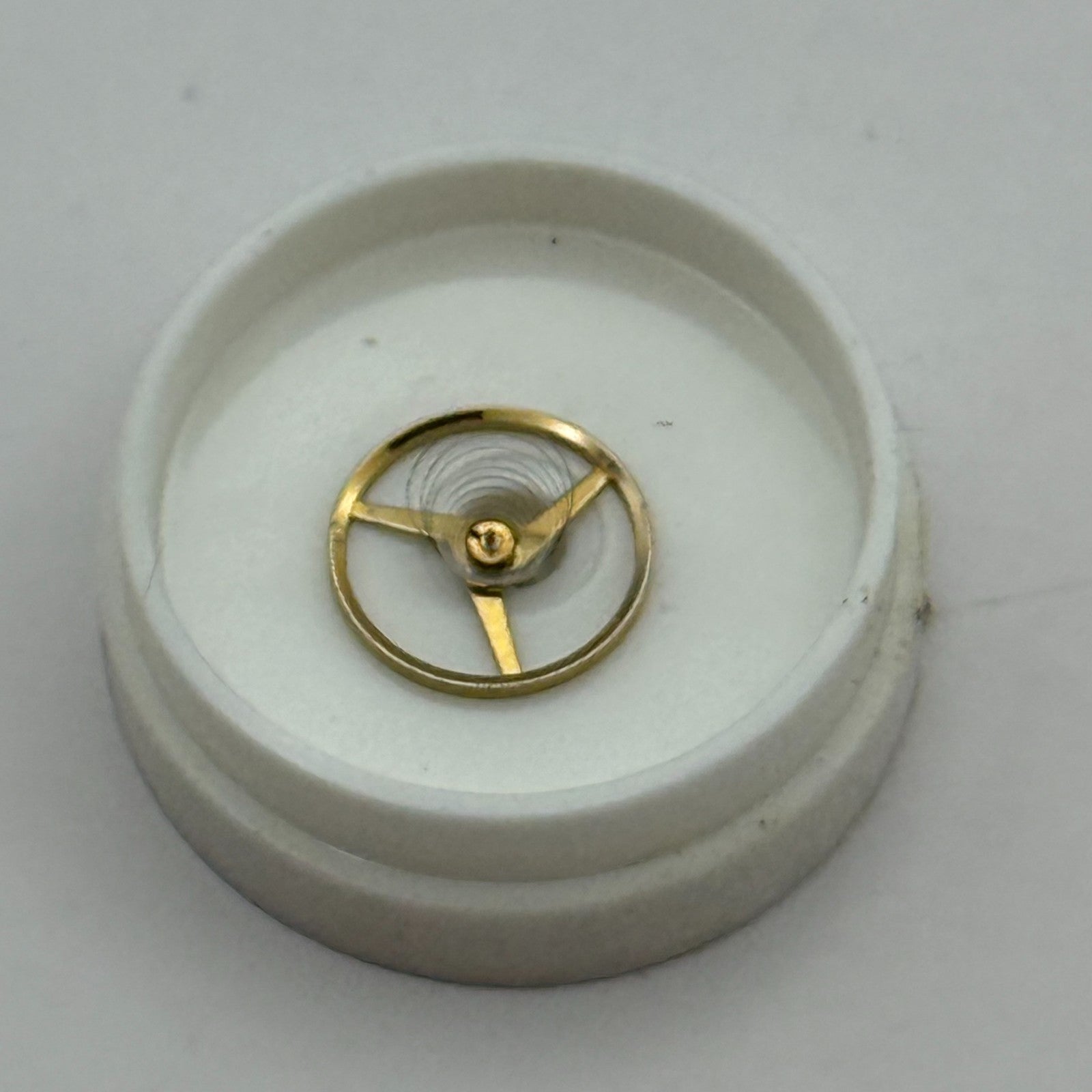 Felsa 4020 4025 Balance Wheel Complete And Spring 1437 M Watch Movement Parts 