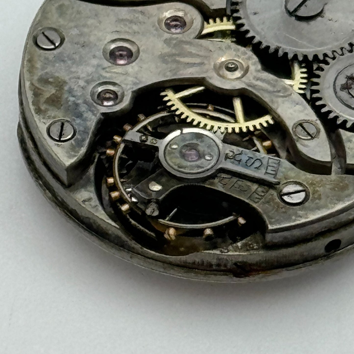 25mm Unidentified Balance Ok Quality Trench Watch Movement Manual Wind PARTS