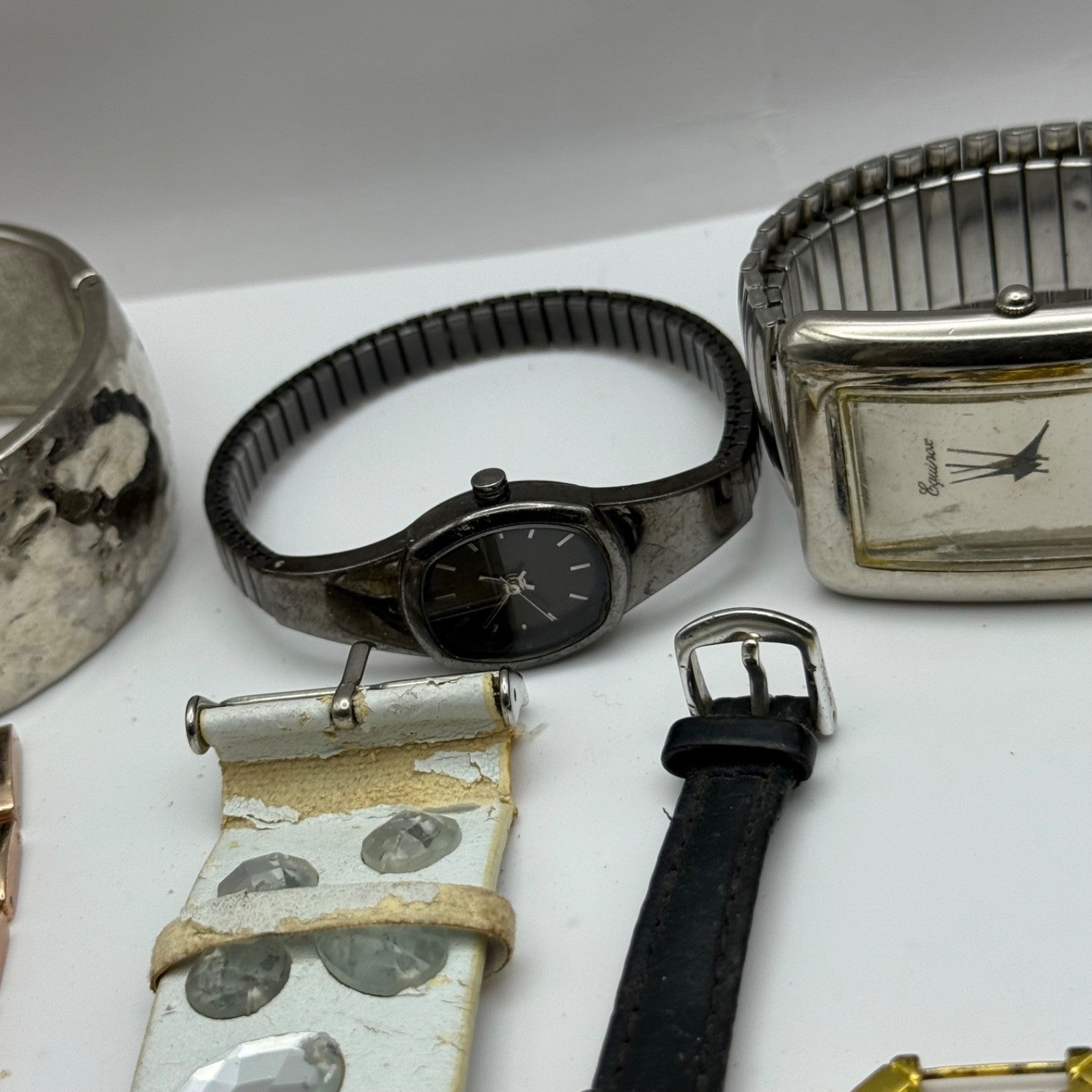 Bundle Of 16 Quartz Watches Job Lot Modern / Vintage Untested Parts / Repair