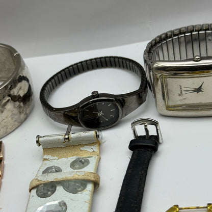 Bundle Of 16 Quartz Watches Job Lot Modern / Vintage Untested Parts / Repair