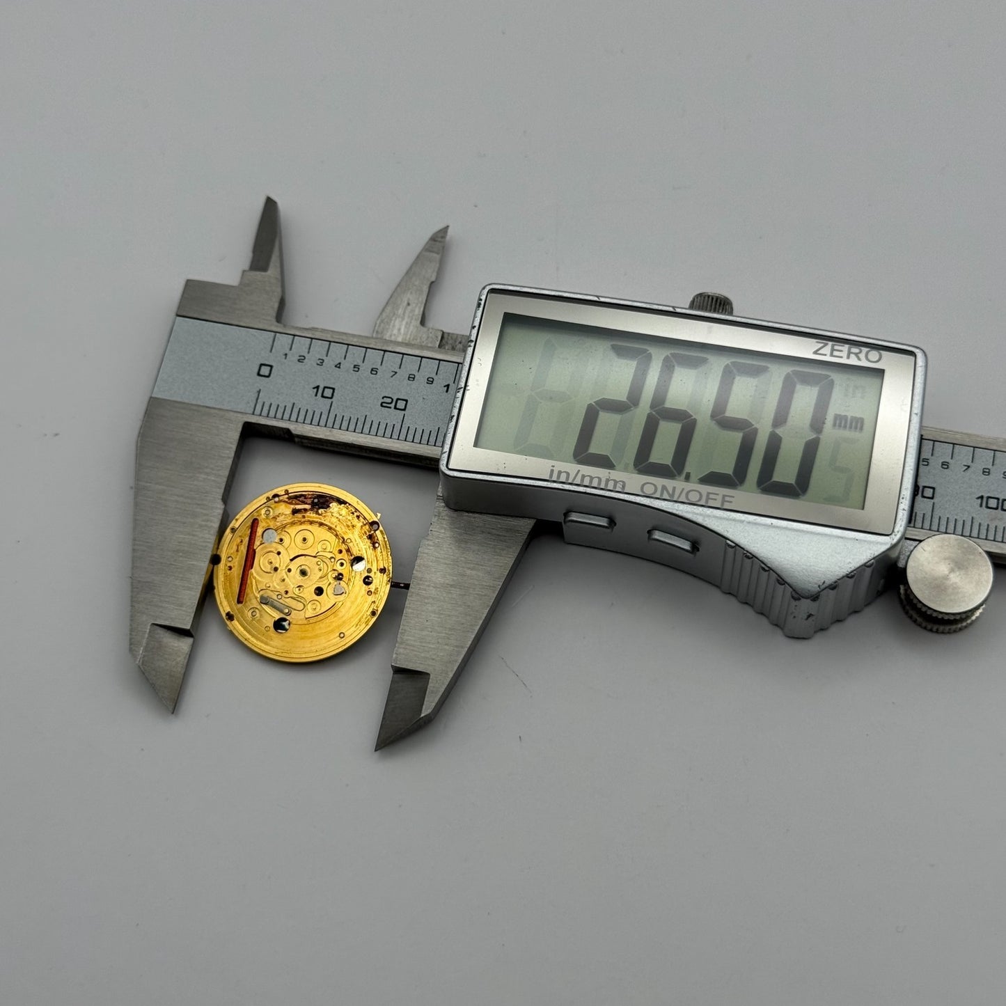 ETA 255.441 Quartz Watch Movement 6 Jewels Vintage Swiss Parts Repair 23.8mm