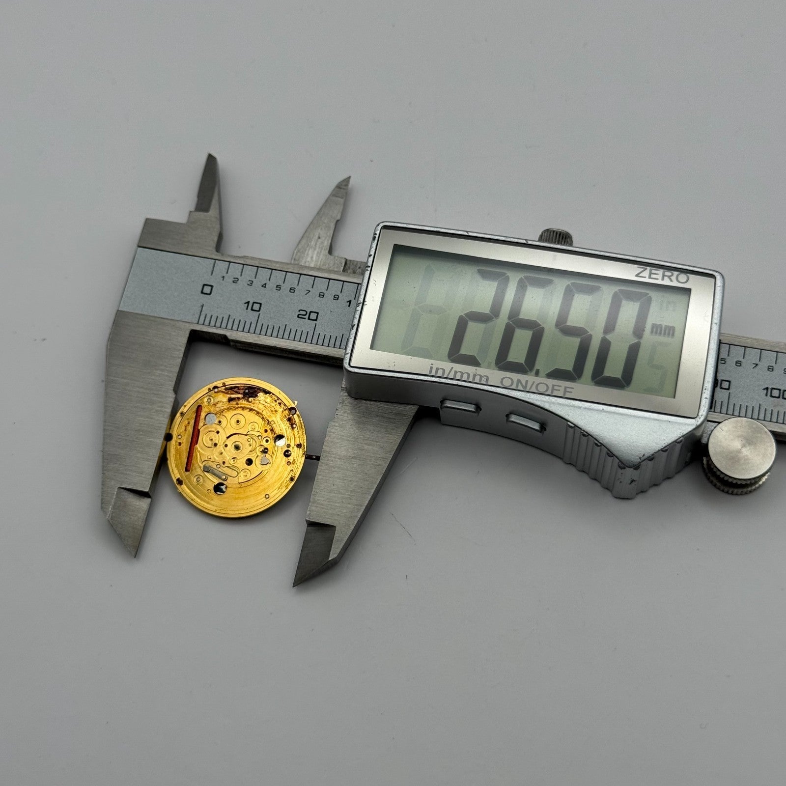 ETA 255.441 Quartz Watch Movement 6 Jewels Vintage Swiss Parts Repair 23.8mm