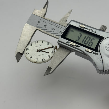 26.9mm Men's Adrem EB 8800 Manual Wind Watch Movement Swiss Vintage PARTS SPARES