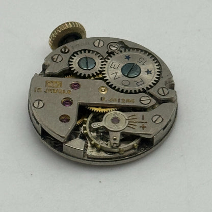 19.6mm Rone 877 FHF 63 Balance Ok Manual Wind Swiss Watch Movement PARTS SPARES