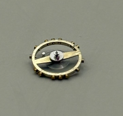 FEF 370 371 Balance Wheel Complete And Spring  176 Watch Movement Parts NOS