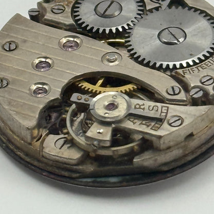 Quality Enamel Dial Watch Movement Manual Wind Vintage Swiss Parts Repair 23.1mm