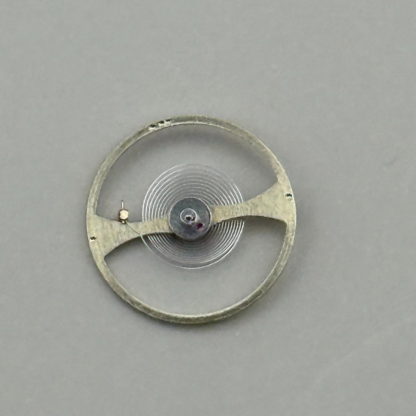 Oris 650 654 Balance Wheel Complete And Spring  11½’’’ 1513 M Watch Parts NOS