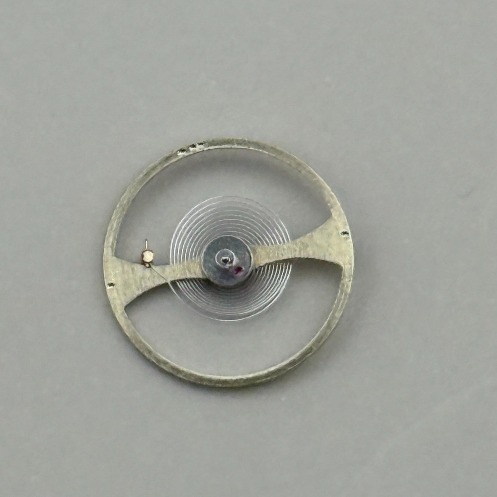Oris 650 654 Balance Wheel Complete And Spring  11½’’’ 1513 M Watch Parts NOS