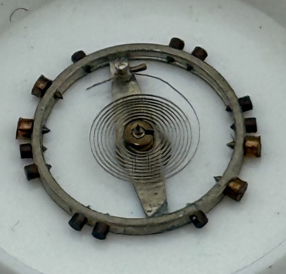 AS 984 Balance Wheel Complete And Spring  10½’’’ 30 M Watch Movement Parts NOS