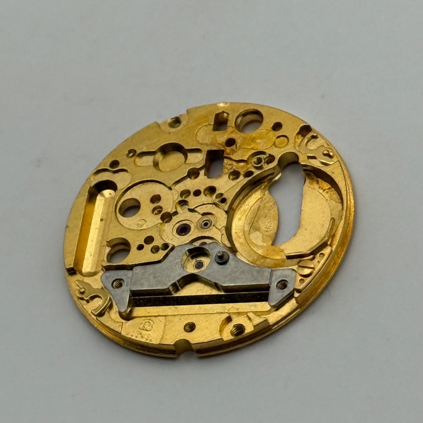 ETA 955.432 Watch Movement Main Plate Quartz Vintage Swiss Parts Repair 23.8mm