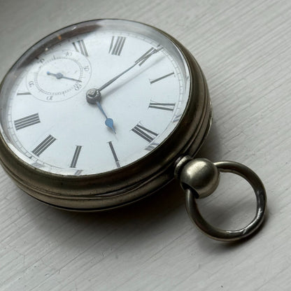 Waltham Airedale Model 1877 Pocket Watch Antique American Parts Repair ALD 54mm