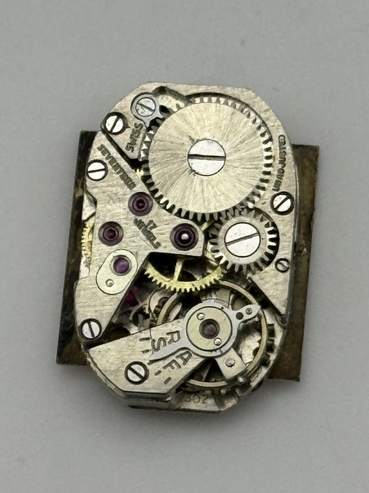 12.7mm Vintage Felsa 302 Manual Wind Swiss Watch Movement PARTS REPAIR