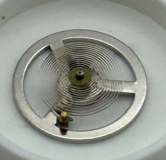 Roski LSH 1262 Balance Wheel Complete And Spring Watch Movement Parts NOS 