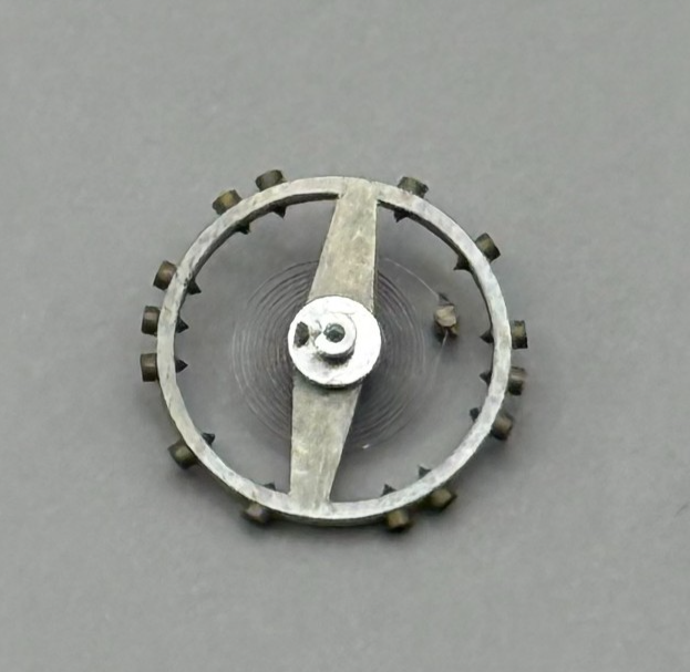 ETA 761 Balance Wheel Complete And Spring 5¼’’’ 145 M Watch Movement Parts NOS