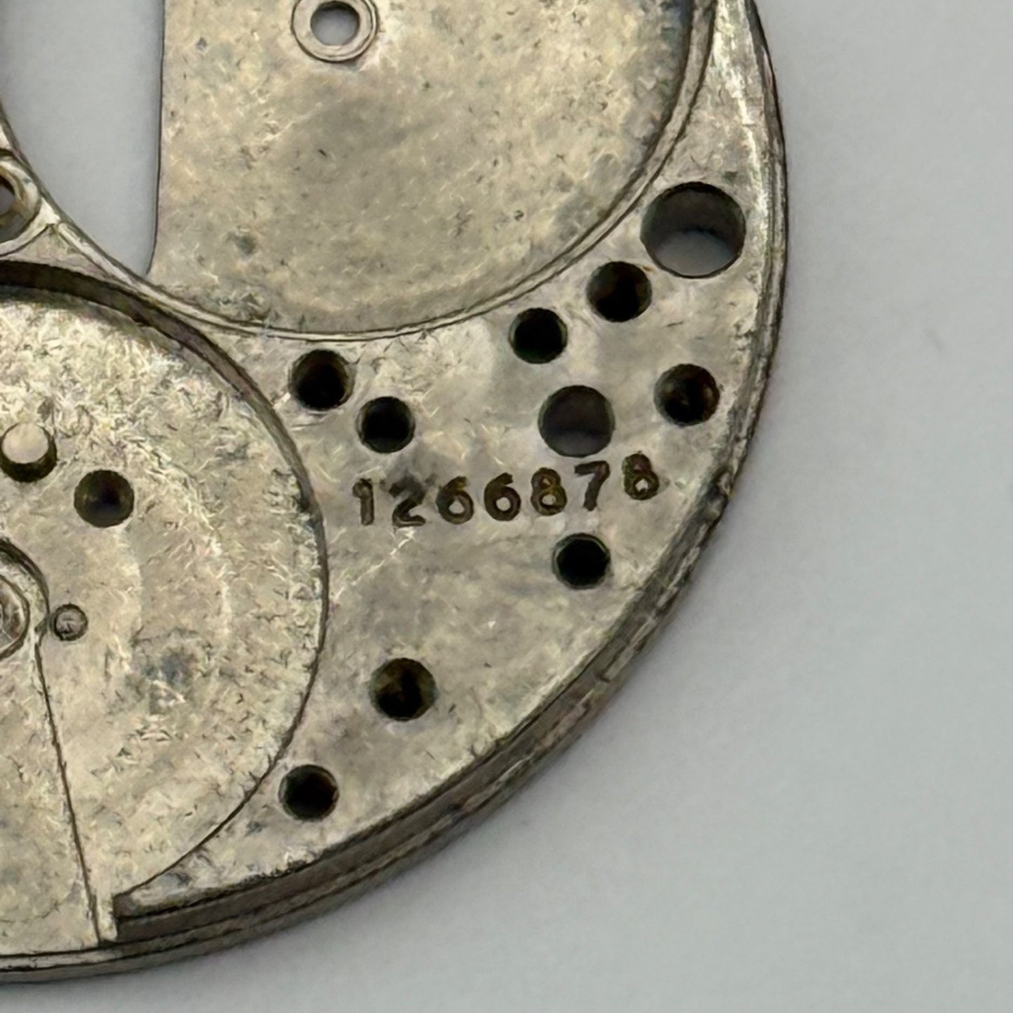 IWC Cal 89 Watch Movement Main Plate C.89 Vintage Parts Repair Swiss Rare 26.9mm