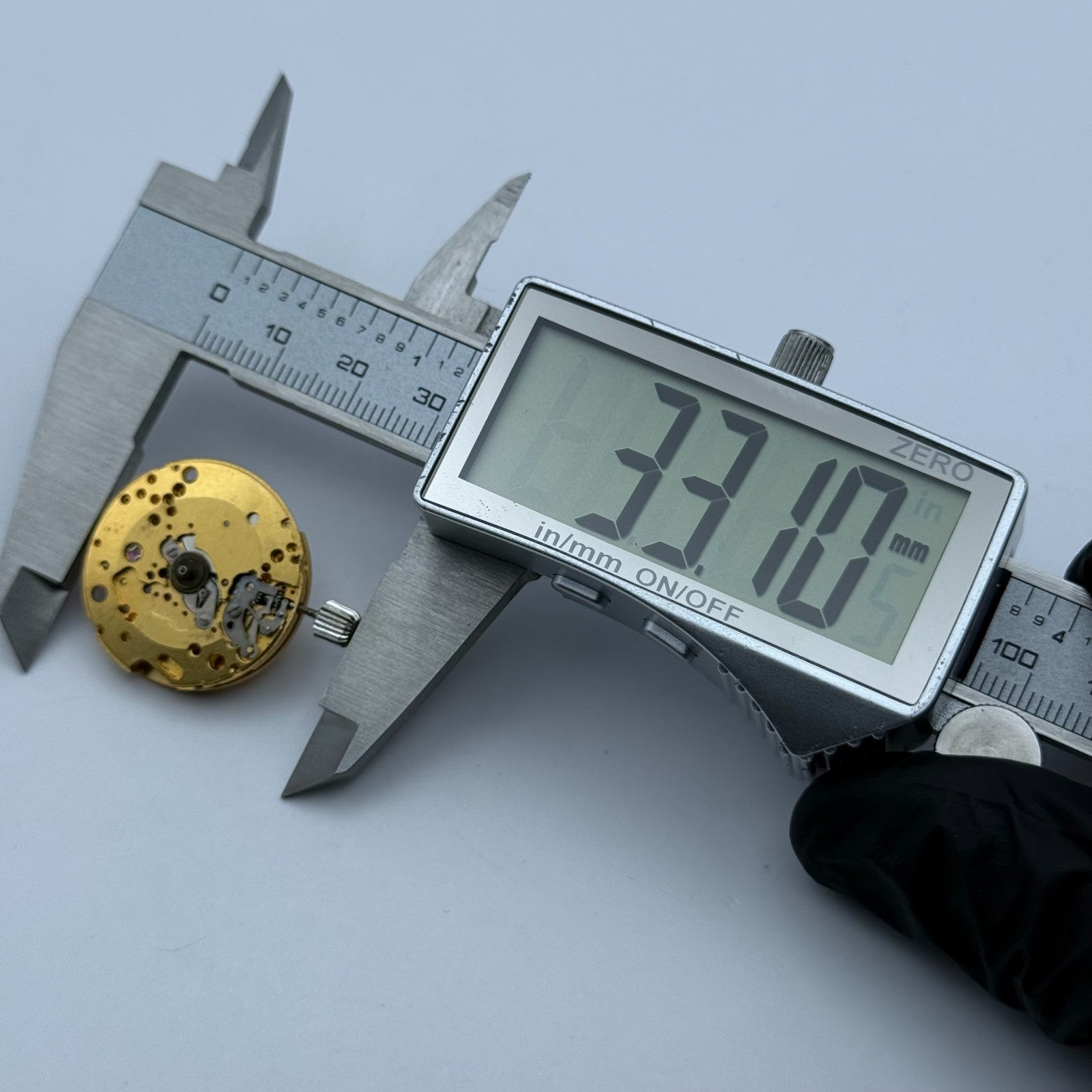 Lip R.879 AS 1902 Automatic Watch Movement Men’s Vintage Swiss Parts Repair