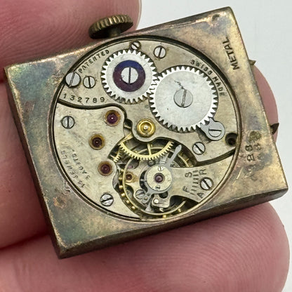 20.9mm Running Cyma Ref 836 J W Benson Manual Wind Swiss Watch Movement PARTS