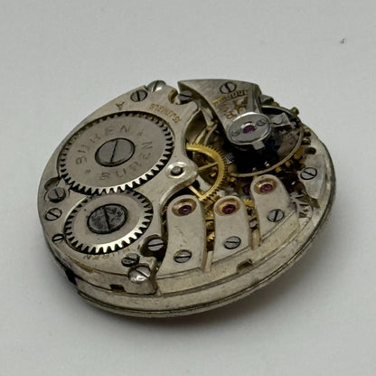 23.6mm Buren A Grand Prix 10 1/2N Manual Wind Swiss Watch Movement PARTS SPARES