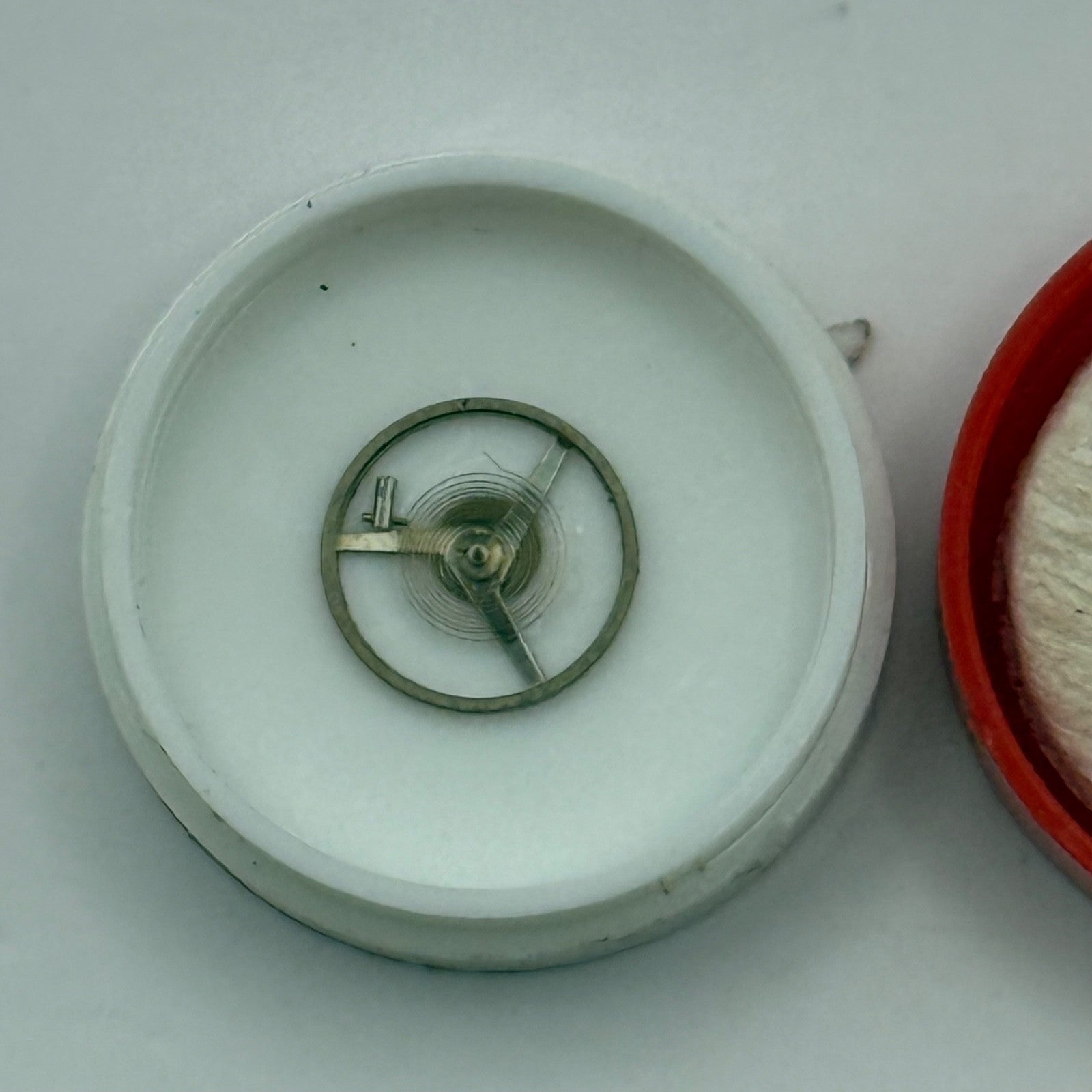 FHF 34-21 Balance Wheel Complete And Spring 7 3/4''' 1381 M Watch Movement Parts