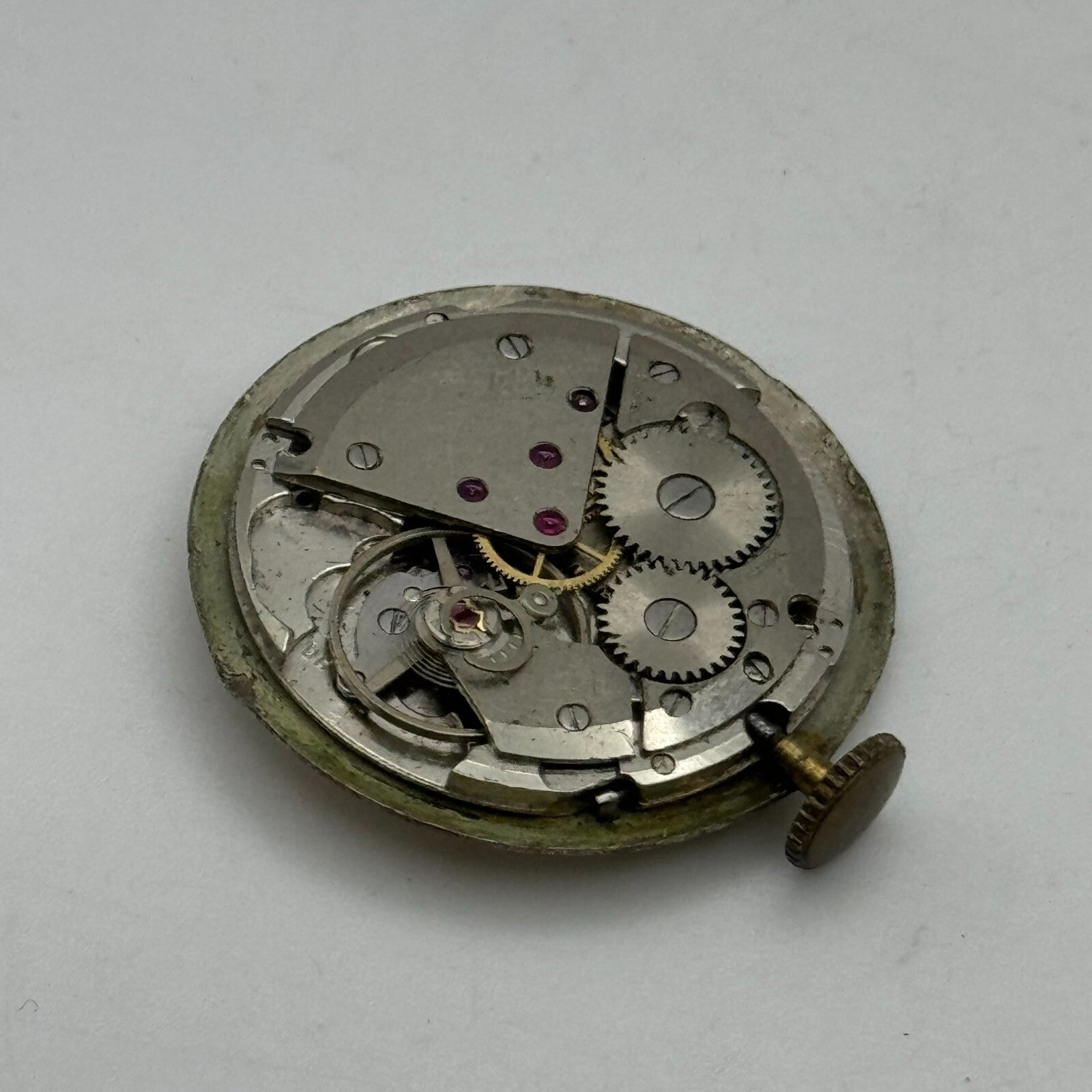26mm Mens Avia ETA 2408  Manual Wind 17 Jewels Watch Movement PARTS REPAIR SPARE