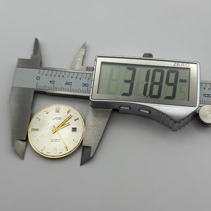 ETA 2408 Date Watch Movement UNO Manual Wind Vintage Swiss Parts Repair 31.8mm