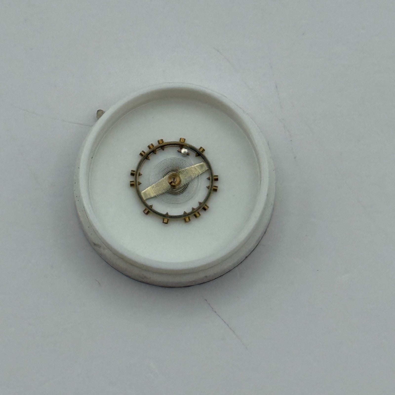 AS 970 Balance Wheel Complete And Spring 8¾''' 27 M Watch Movement Parts NOS