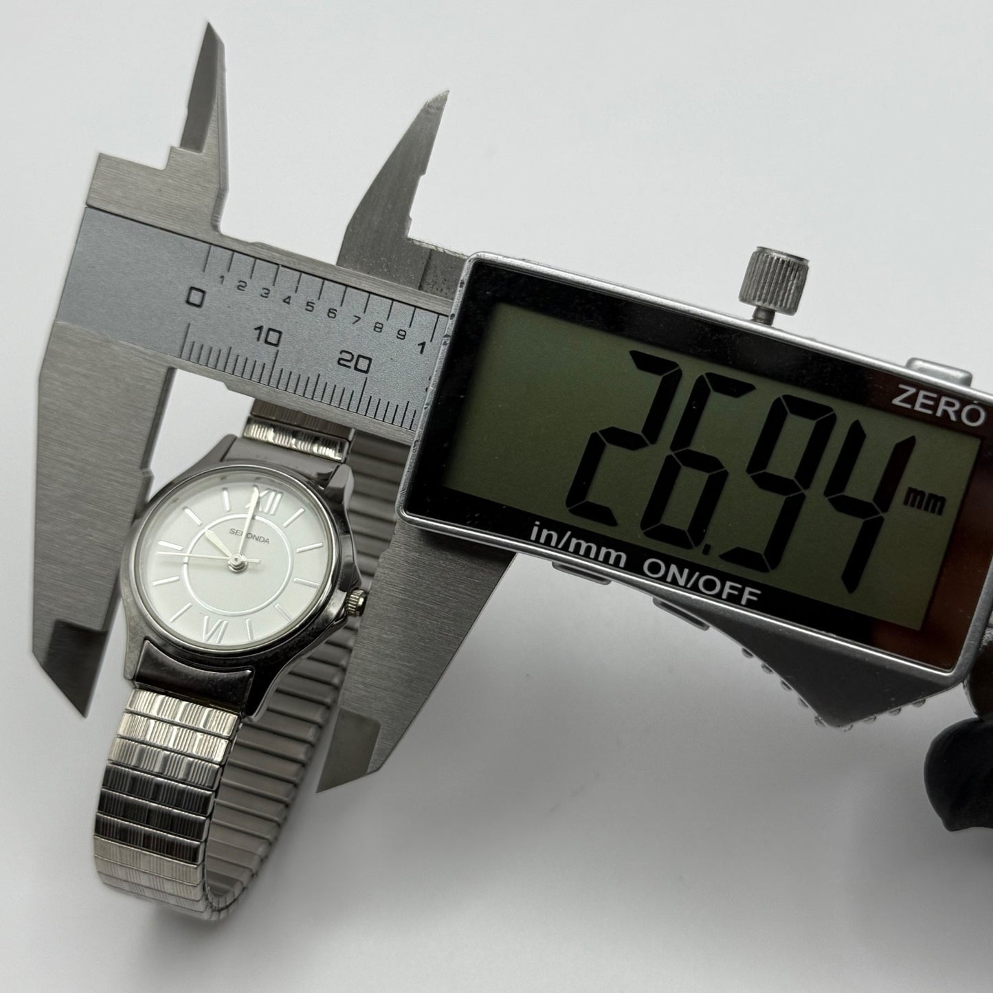 Sekonda Ladies Watch Quartz 4021B Japan Mvt Steel Expandable Working 25mm