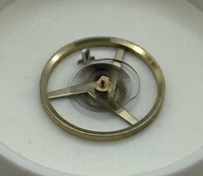 FHF 35-21 Balance Wheel Complete And Spring Watch Movement Parts NOS