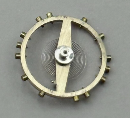 AS 984 Balance Wheel Complete And Spring 10½’’’ 30 M Watch Movement Parts NOS