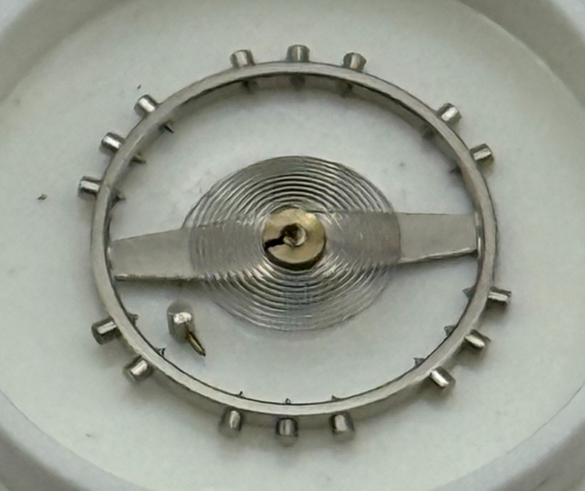 EB 8800 Balance Wheel Complete And Spring  12’’’ 1309 Watch Movement Parts NOS