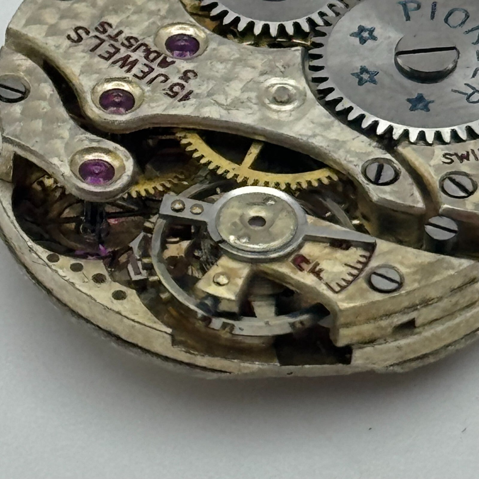 23.7mm Pioneer AS 340 31.1 A Schild Manual Wind Swiss Watch Movement PARTS SPARE