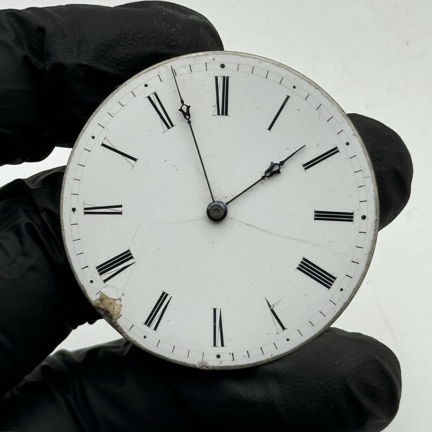 41.5mm 4mm Extra Thin Cylinder Escapement Pocket Watch Movement FOR PARTS REPAIR