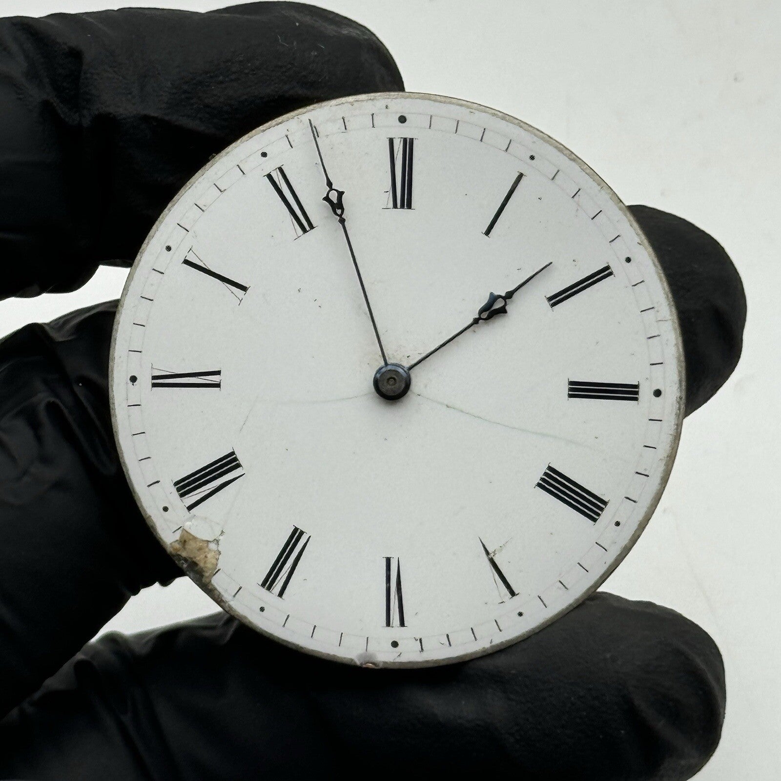 41.5mm 4mm Extra Thin Cylinder Escapement Pocket Watch Movement FOR PARTS REPAIR