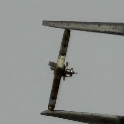 AS 1051 Balance Wheel Complete And Spring 5 1/4’’’ 34 M Watch Movement Parts