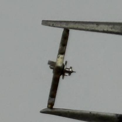 AS 1051 Balance Wheel Complete And Spring 5 1/4’’’ 34 M Watch Movement Parts