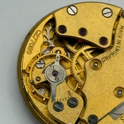 Smiths De Luxe C277089 Watch Movement Manual Wind Vintage Parts Repair 26.6mm