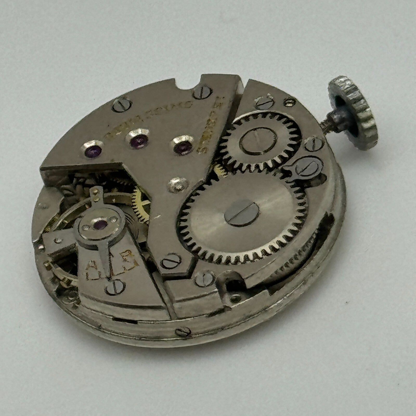 19.7mm Derby D 40 Mystery Dial Manual Wind Swiss Watch Movement PARTS SPARES