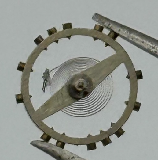 ETA 1150 Balance Complete 5 1/4''' Renata Watch Movement Parts Vintage