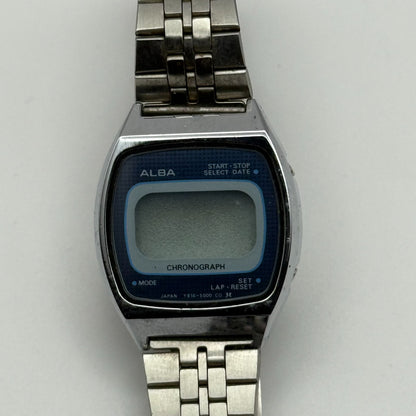 Seiko Alba Ladies Digital Chronograph Quartz Watch 23mm UNTESTED PARTS