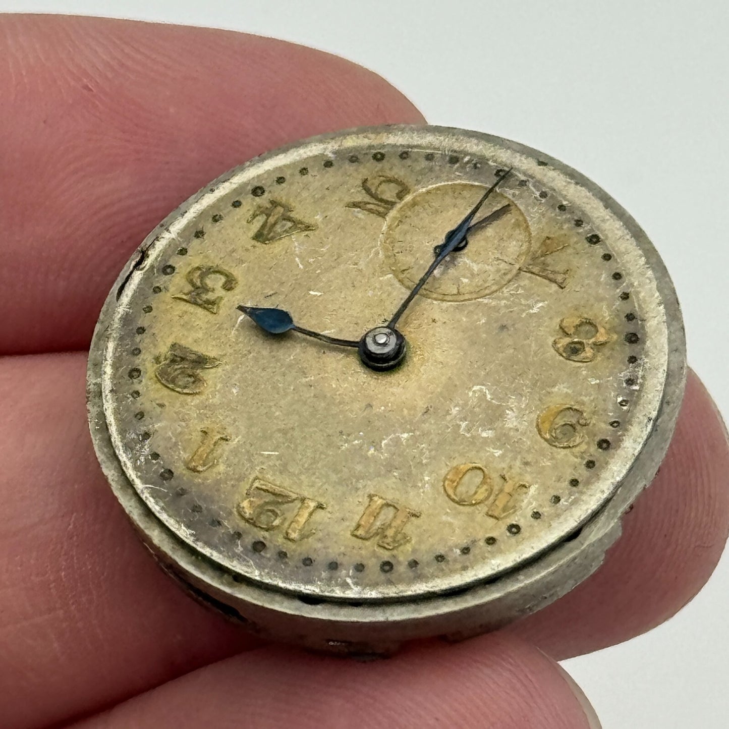 27mm Visible FHF Patent 51589 Sub Seconds Watch Movement Manual Wind Swiss PARTS
