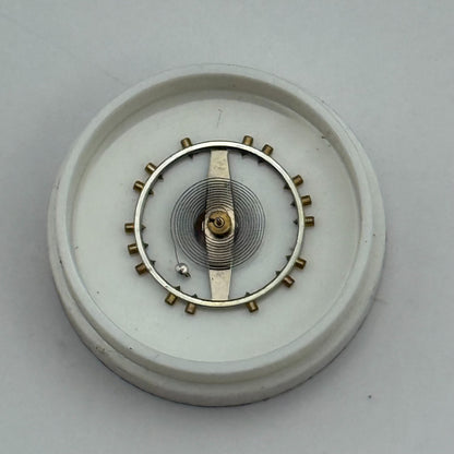 Felsa 4000 4010 Balance Wheel Complete And Spring 1435 M Watch Movement Parts 