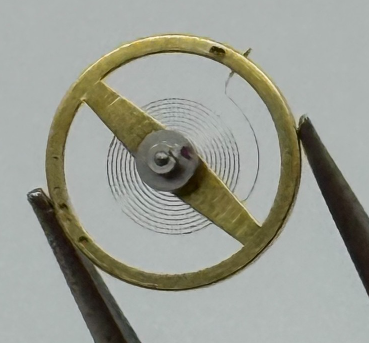 BFG 927 Balance Wheel Complete And Spring  6¾-8’’’ 1512 M Watch Movement Parts 