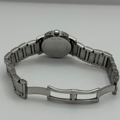 Bulova Swiss Chronograph Watch Quartz Date Dial 29mm C837317 Bracelet Ladies